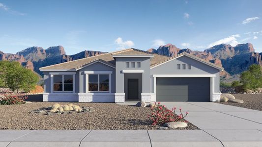 New construction Single-Family house 1167 W. Chimes Tower Drive, Casa Grande, AZ 85122 - photo 2 2