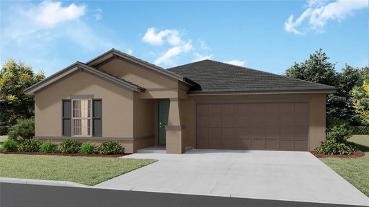 New construction Single-Family house 5222 Fiddle Fig Avenue, Wimauma, FL 33598 - photo 0 0