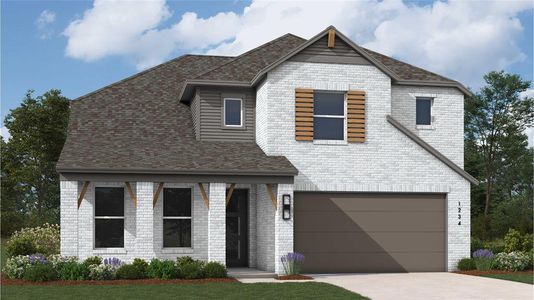 New construction Single-Family house 5708 Sean Paul Ln, Georgetown, TX 78628 Renoir Plan- photo 0
