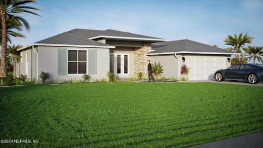 New construction Single-Family house 182 Bayside Drive, Palm Coast, FL 32137 - photo 2 2