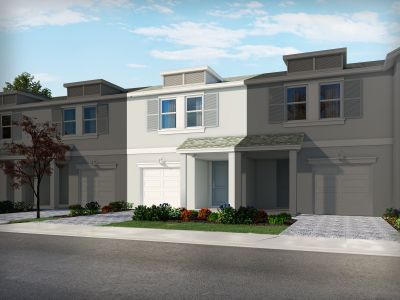 New construction Townhouse house 5737 Se Edgewater Cir, Stuart, FL 34997 Pompano- photo 0