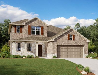 New construction Single-Family house 422 Stream Bend Way, Rosenberg, TX 77471 Hyde Homeplan- photo 0