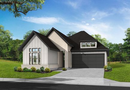 New construction Single-Family house Franklin, 29703 Bur Creek Lane, Fulshear, TX 77441 - photo