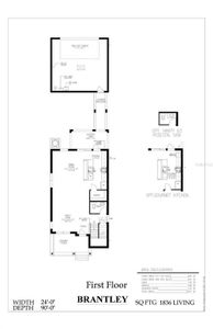 New construction Single-Family house 16890 Hamlin Oasis Loop, Winter Garden, FL 34787 Brantley- photo 1 1