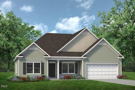 New construction Single-Family house 141 Citizens Court, Unit 37, Four Oaks, NC 27524 The Avery- photo 0