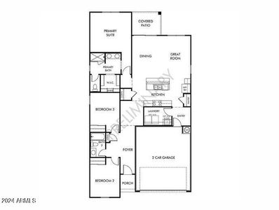 New construction Single-Family house 8953 W Albeniz Place, Tolleson, AZ 85353 Leslie- photo 1 1
