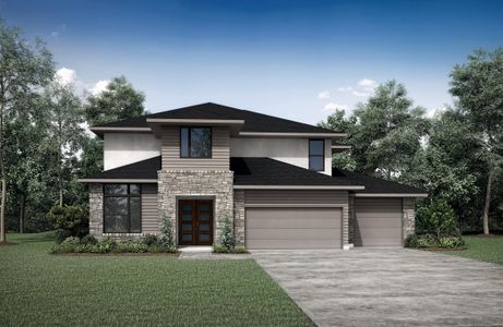 New construction Single-Family house 21984 Canyon Trail Way, Porter, TX 77365 Brookdale- photo 0