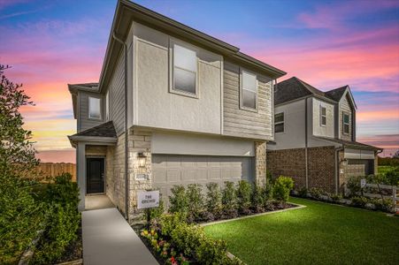New construction Single-Family house 31911 Abington Village Way, Hockley, TX 77447 Orchid A- photo 0 0
