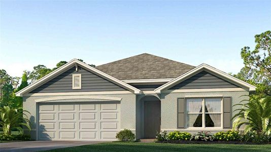 New construction Single-Family house 1350 Orchardgrass Circle, Parrish, FL 34219 Cali- photo 0