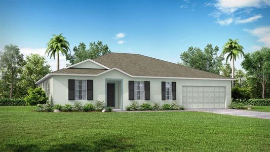 New construction Single-Family house 1503 Lakeland Place, Poinciana, FL 34759 - photo 0