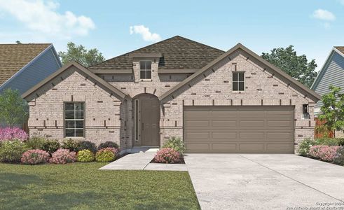 New construction Single-Family house 1726 La Grande Jatte, San Antonio, TX 78253 Premier Series - Oleander- photo 0
