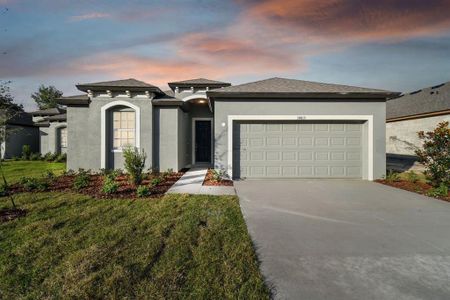 New construction Single-Family house 34826 Mulrion Drive, Zephyrhills, FL 33541 Sweetwater- photo 0
