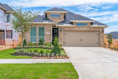 New construction Single-Family house 31410 Golden Cliffs Lane, Fulshear, TX 77441 Design 1942W- photo 0