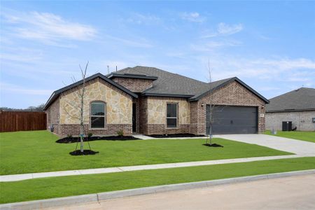New construction Single-Family house 425 Basalt Drive, Azle, TX 76020 Walden II- photo