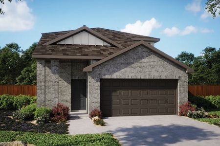 New construction Single-Family house 147 Goosewinged Drive, Kyle, TX 78640 Jasper- photo 1 1