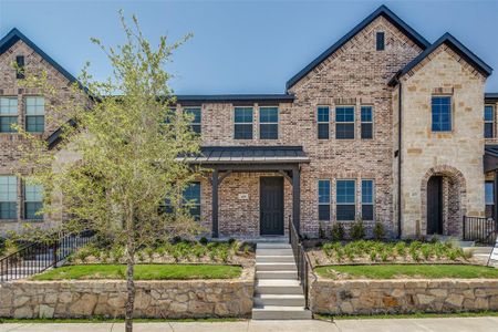 New construction Townhouse house 429 Matchbox Street, Argyle, TX 76226 Carter- photo 0 0