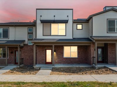 New construction Townhouse house 13808 Vispo Way, Broomfield, CO 80020 Orchard- photo 0