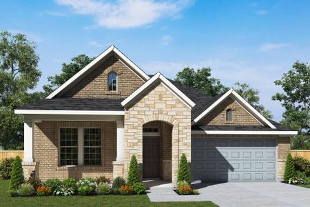 New construction Single-Family house 2100 Little Snake Way, Georgetown, TX 78628 - photo 1 1