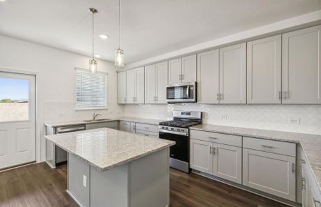 Spacious kitchen with ample cabinet space*real home pictured