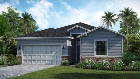 New construction Single-Family house 2729 Lavender Loop, Green Cove Springs, FL 32043 Trevi- photo 0