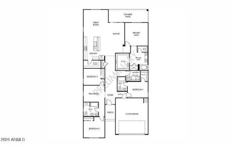 New construction Single-Family house 35175 W Marin Avenue, Maricopa, AZ 85138 Lark- photo 0
