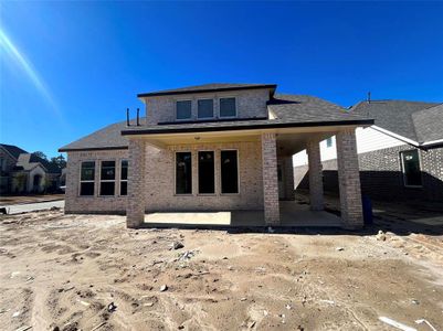 New construction Single-Family house 31404 Cedar Elm Trail, Spring, TX 77386 Tyler Homeplan- photo 32 32