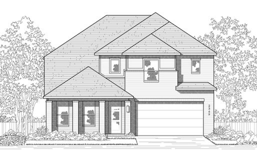 New construction Single-Family house Renoir Plan, 1118 Via Toscana Lane, McLendon-Chisholm, TX 75032 - photo