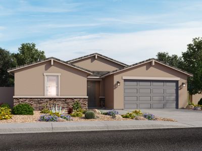 New construction Single-Family house 3358 E Alexander Drive, San Tan Valley, AZ 85143 Amber- photo 0