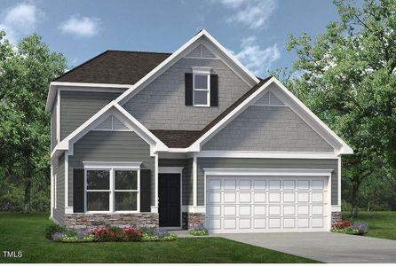 New construction Single-Family house 345 Double Barrel Street, Lillington, NC 27546 The Caldwell- photo 0 0