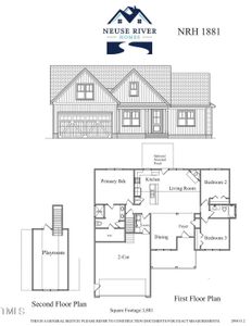 New construction Single-Family house 319 Pepperdam Street, Smithfield, NC 27577 - photo 0