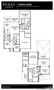 New construction Single-Family house 24217 Downhill Lie, San Antonio, TX 78261 Design 3650W- photo