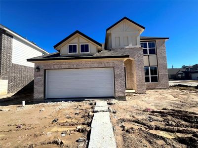 New construction Single-Family house 31404 Cedar Elm Trail, Spring, TX 77386 Tyler Homeplan- photo 1 1