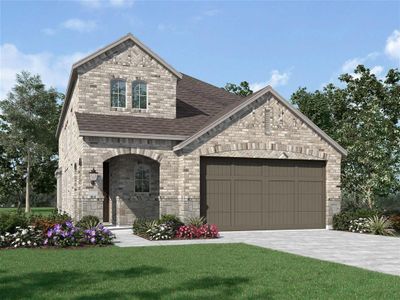 New construction Single-Family house 7451 Cattail Falls Lane, Porter, TX 77365 Everleigh Plan- photo 0