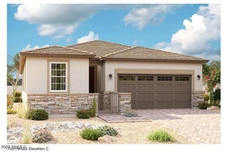 New construction Single-Family house 2386 S 242Nd Lane, Buckeye, AZ 85326 Peridot- photo 0