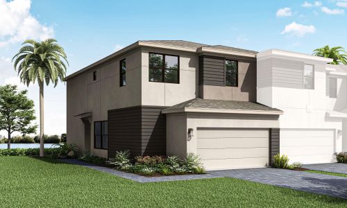 New construction Townhouse house 14067 Sw Thorens Drive, Port Saint Lucie, FL 34987 - photo 0