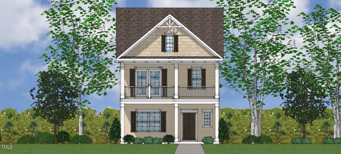 New construction Single-Family house 9228 Leaning Post Road, Unit 444, Wake Forest, NC 27587 Alexandria II- photo 0