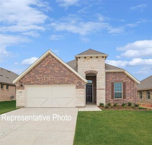 New construction Single-Family house 1749 Gateway Lane, Van Alstyne, TX 75495 Premier Series - Palm- photo 0