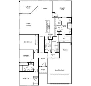 New construction Single-Family house 4885 W Karl Street, San Tan Valley, AZ 85144 Amber- photo 1 1