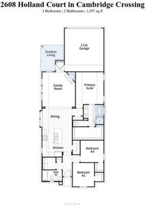 New construction Single-Family house 2608 Holland Court, Celina, TX 75009 Greyton Plan- photo 1 1