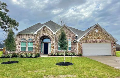 New construction Single-Family house 1585 Elm Court, Angleton, TX 77515 The Stanway- photo 0 0