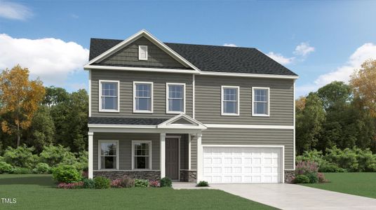 New construction Single-Family house 4104 Frontrunner Drive, Unit 42, Durham, NC 27703 - photo 0