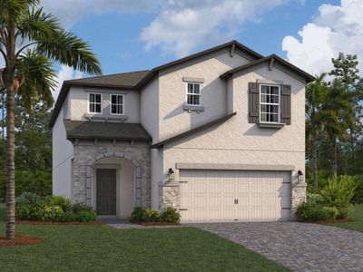 New construction Single-Family house 3031 Adams Cross Drive, Zephyrhills, FL 33540 Castellana- photo 0 0