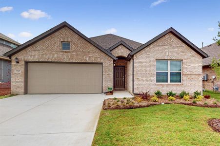New construction Single-Family house 7517 Poplar Drive, Denton, TX 76226 Kingsley - 40' Smart Series- photo 1 1