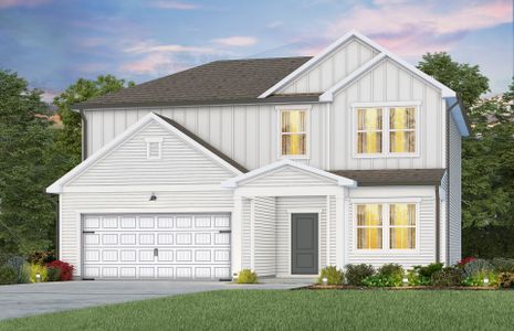 New construction Single-Family house 453 Campbell Ridge Place, Wendell, NC 27591 Rosella- photo