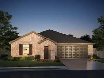 New construction Single-Family house 10632 Potawatomi Lane, Fort Worth, TX 76179 The Greenville- photo 0