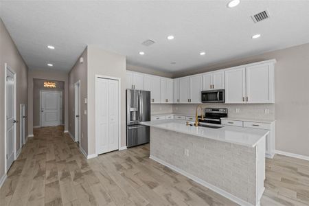 Entryway and Lovely Kitchen