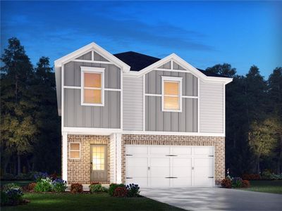 New construction Single-Family house 2752 Hawthorne Way, College Park, GA 30337 Lennon- photo 0 0