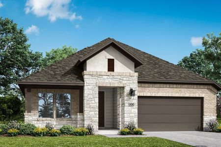 New construction Single-Family house 2205 Western View Dr, Georgetown, TX 78626 Clebourne- photo 0