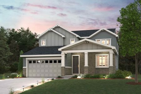 Aspen Plan Elevation C at Timnath Lakes in Timnath, CO by Century Communities
