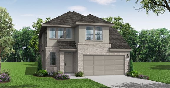 New construction Single-Family house Weimar (2555-HV-30), 446 Lake Day Drive, Conroe, TX 77304 - photo